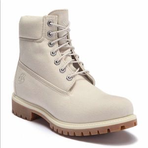 Timberland canvas boot
